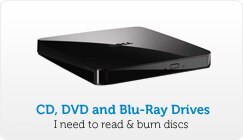CD, DVD and Blu-Ray Drives